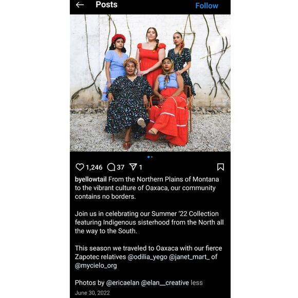 B.YELLOWTAIL Eyelet Wrap Dress - Picture 15 of 16